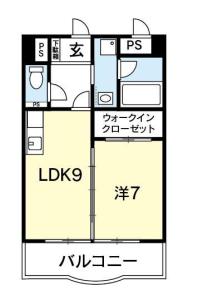 パレス中洲 505【間取図】 020101 (4381.jpg)