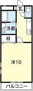 キャルズJ 107【間取図】 999999 (キャルズＪ（107号室）.JPG)