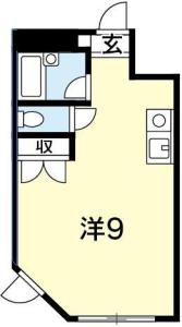 カーサ・ドマーニ佐古 408【間取図】 999999 (カーサ・ドマーニ佐古Ｂ’.JPG)