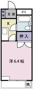 冨士ハイツ 301【間取図】 999999 (冨士ハイツ間取.jpg)