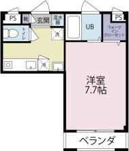 [賃貸物件]�メゾンエレーヴⅠ�詳細情報-間取り