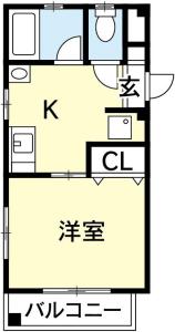 メゾン・ド・野口 302【間取図】 999999 (メゾンド野口C.JPG)