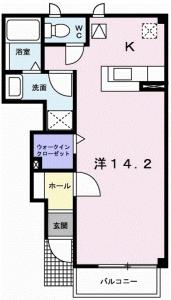 キャプリコートＡ 103【間取図】 999999 (103.jpg)