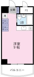 ハヤシビル 503【間取図】 999999 (ハヤシビル_ユニット3並び.jpg)