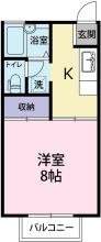 [賃貸物件]�セジュールコスモス�詳細情報-間取り
