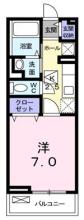 [賃貸物件]�キルシュ　ブラウ�詳細情報-間取り