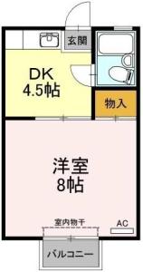 プレジール南昭和 202【間取図】 999999 (202.jpg)