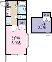 [賃貸物件]�ロフトハウス眉山Ⅱ�詳細情報-間取り