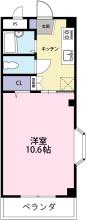 [賃貸物件]�ハッピールーツ沖浜�詳細情報-間取り