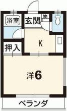 [賃貸物件]�コンセール山城�詳細情報-間取り