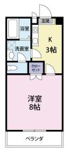 [賃貸物件]�フィールド1昭和町�詳細情報-間取り