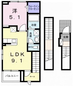 トライ パーク 伊月 303【間取図】 999999 (303.jpg)