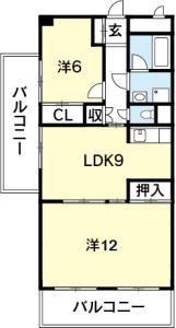 シティコーポ沖浜 301【間取図】 999999 (シティーコーポ沖浜Ａ - コピー.jpg)